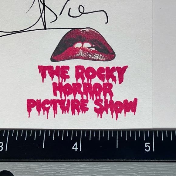 ROCKY HORROR PICTURE SHOW Signed 3x5 Card / RICHARD O’BRIEN as Riff Raff / RARE - Picture 5 of 5